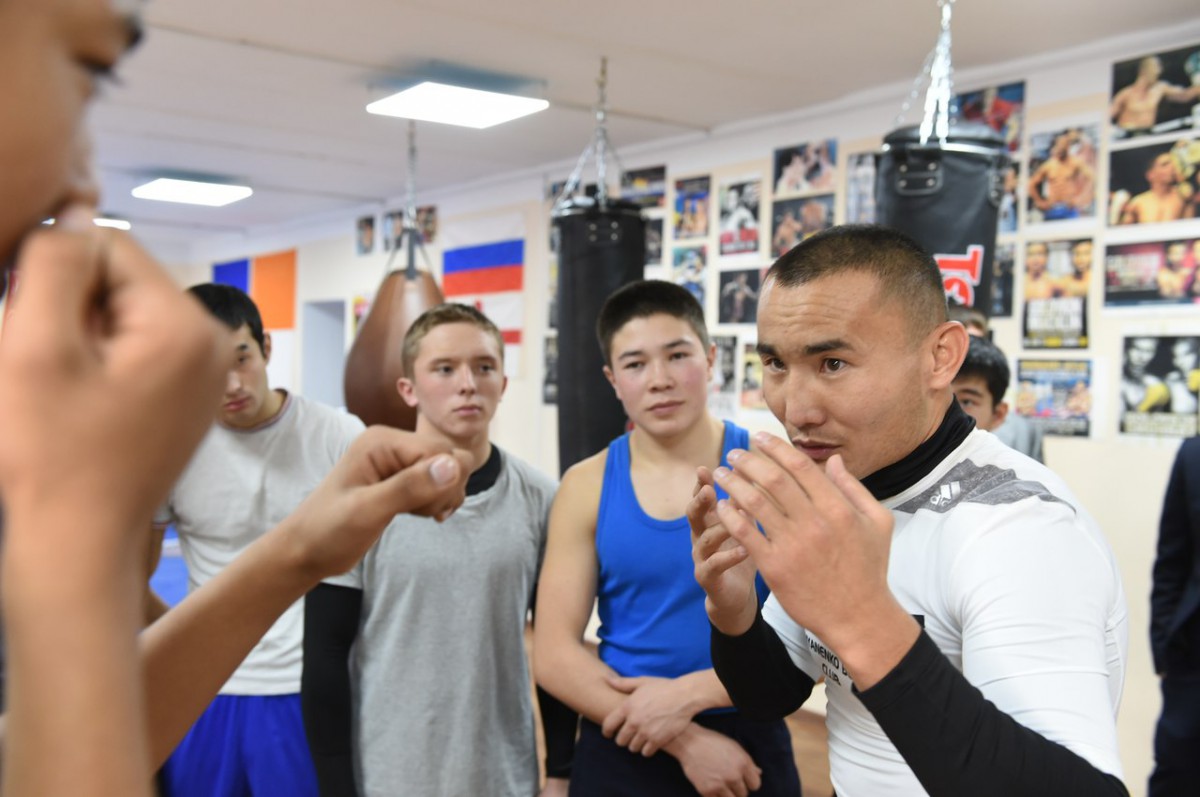 Виталий Демьяненко открыл свой клуб бокса в Алматы. Фото 1