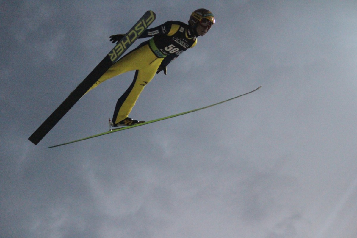 "Золотым" дублем Превца закончился в Алматы этап Кубка мира по прыжкам с трамплина. Фото 9