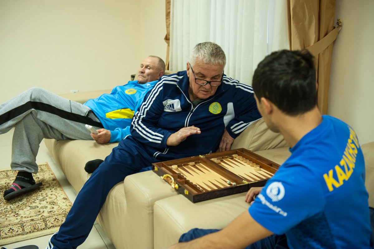 Фоторепортаж: казахстанские боксеры приступили к тренировкам после Олимпиады в Рио. Фото 1