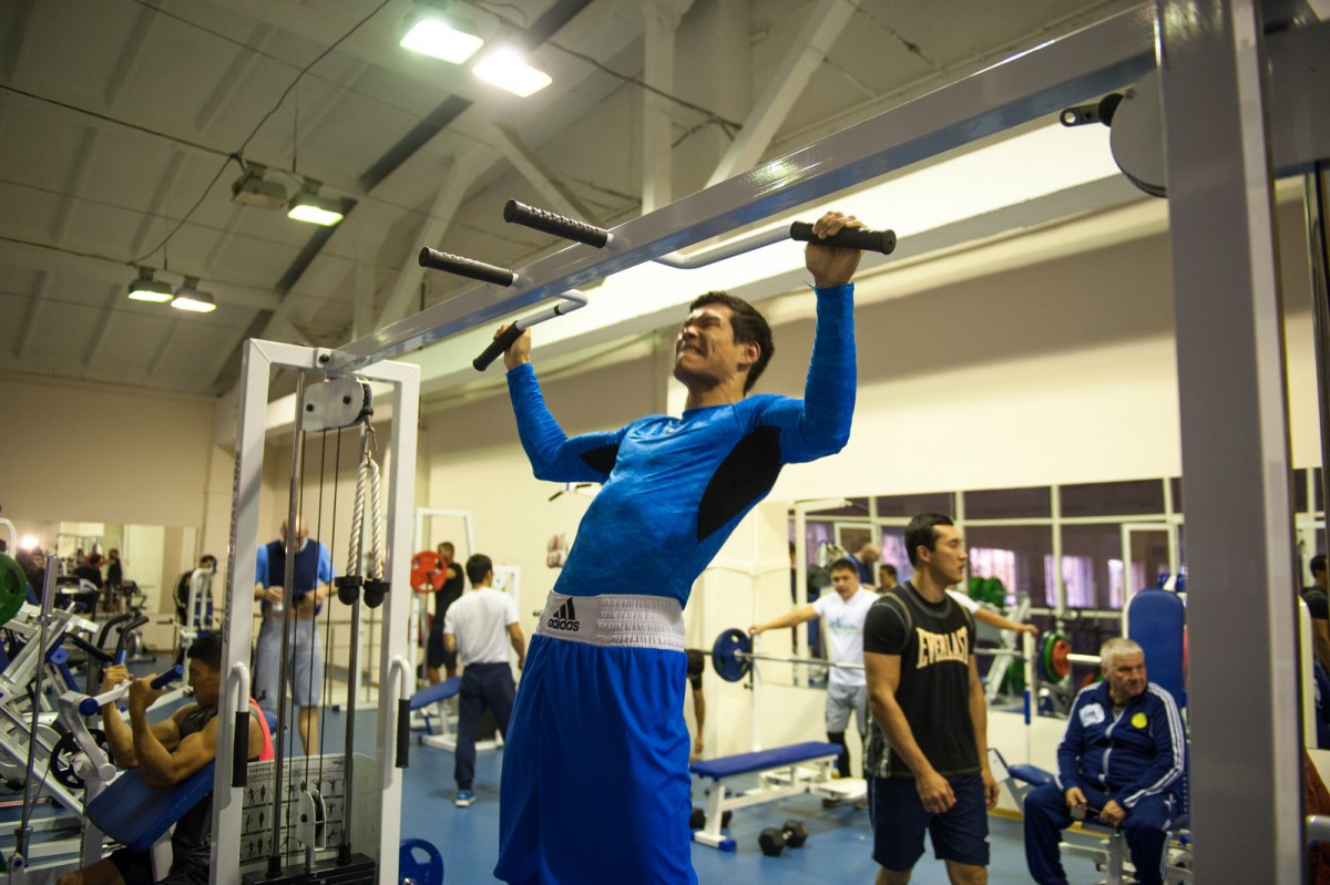 Фоторепортаж: казахстанские боксеры приступили к тренировкам после Олимпиады в Рио. Фото 16