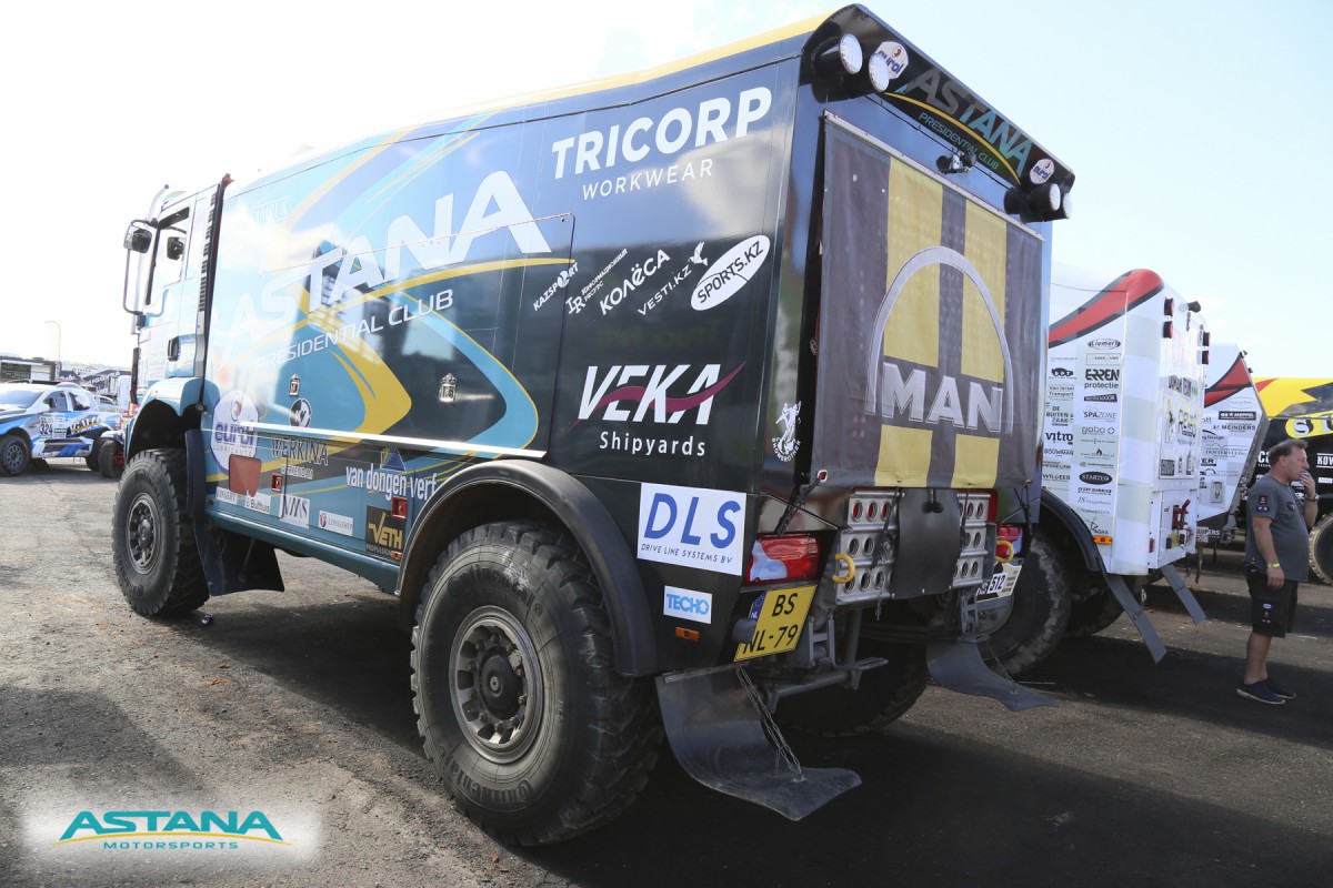 Команда Astana Motorsports прошла техническую проверку перед стартом "Дакара". Фото 5