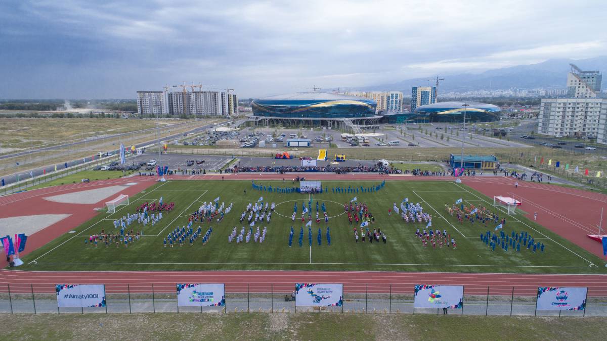 Впервые за 40 лет в Алматы был открыт новый легкоатлетический стадион. Фото 1