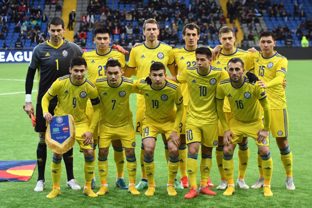 Сборная Казахстана по футболу упустила победу над Латвией в домашнем матче Лиги наций. Фото 2
