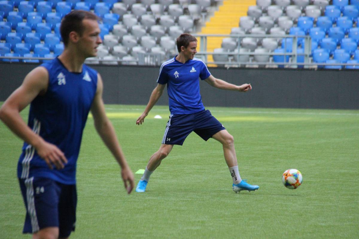 Футболисты "Астаны" провели открытую тренировку перед матчем с "Валлеттой" в Лиге Европы. Фото 3