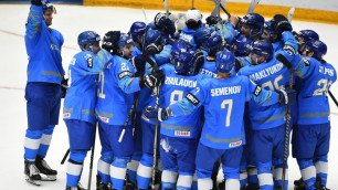Прямая трансляция стартового матча сборной Казахстана с Беларусью на международном турнире по хоккею