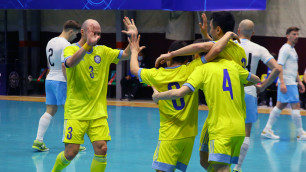 Казахстан разгромно выиграл последний матч и одержал победы во всех играх в группе отбора Евро-2022 по футзалу