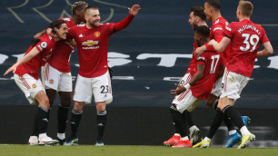 "Манчестер Юнайтед" одержал волевую победу над "Тоттенхэмом" в матче АПЛ
