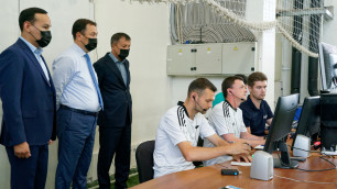Адильбек Джаксыбеков ознакомился с внедрением системы VAR в Казахстане 