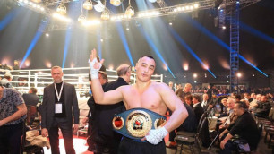 Нокаут в Гамбурге? Казахстанский супертяж с поясом от WBA узнал подробности следующего боя