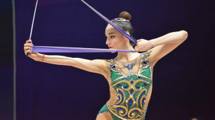 Алина Адилханова. Фото: Федерация гимнастики Казахстана