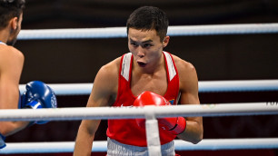 Бибосынова отправили в нокдаун и оставили Казахстан без "золота" Олимпиады-2020 в боксе