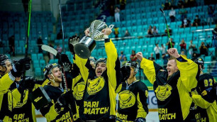 "Сарыарка" во второй раз подряд выиграла Кубок Казахстана по хоккею