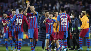 "Барселона" в меньшинстве обыграла "Атлетико" и вошла в зону Лиги чемпионов