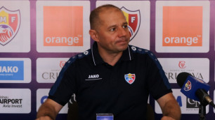 "В сопернике нет ничего особенного". Тренер сборной Молдовы высказался о матче с Казахстаном в Лиге наций