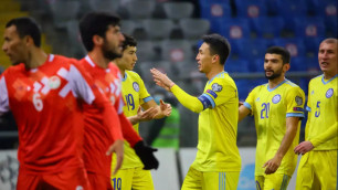 Прямая трансляция матча Казахстана с Молдовой в Лиге наций