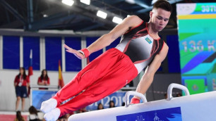 Казахстанец стал чемпионом этапа Кубка мира по спортивной гимнастике в Баку