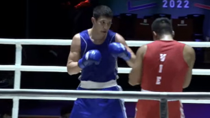 Казахстанец досрочно выиграл с нокдауном и вышел в полуфинал турнира по боксу в Таиланде