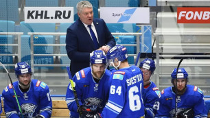 "Барыс" обратился к главному тренеру после сезона в КХЛ