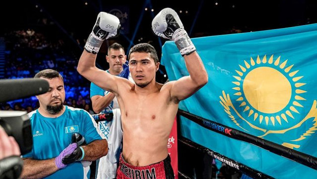Небитый казахстанец узнал соперника по защите титула от WBO
