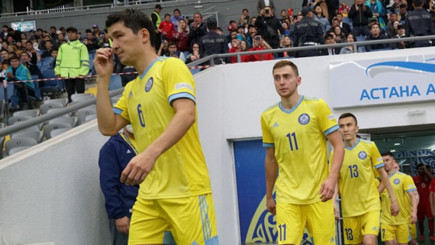 Футболисты сборной Казахстана провели открытую тренировку перед матчем за лидерство в группе Лиги наций
