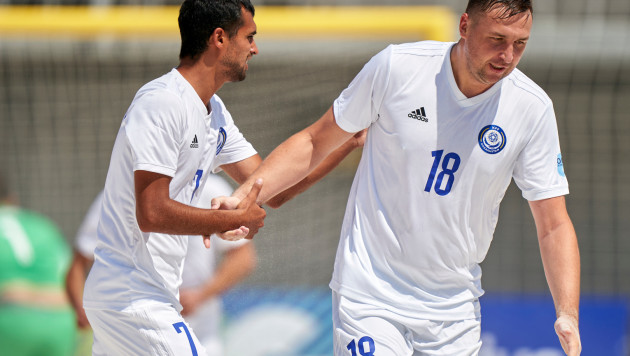 Сборная Казахстана осталась без бронзы Евролиги по пляжному футболу