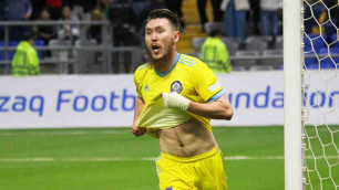 Европейские клубы нацелились на форварда сборной Казахстана