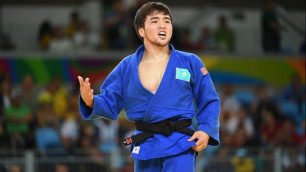 Лидер сборной Казахстана стартовал с победы на чемпионате мира по дзюдо