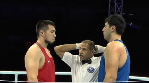 Казахстанский супертяж проиграл узбекскому боксеру и принес сборной последнюю бронзу ЧА