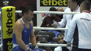 Еще один казахстанский боксер проиграл узбеку в бою за медаль малого ЧМ