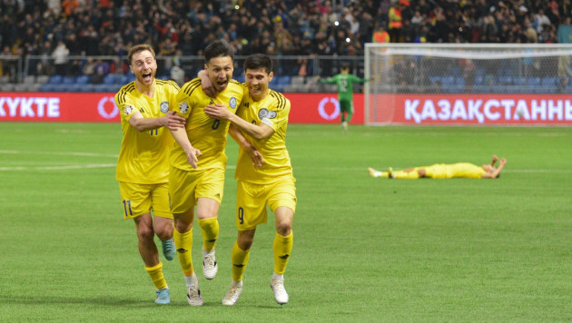 Сенсационный камбэк! Казахстан отыгрался с 0:2 и одержал первую победу в отборе на Евро-2024