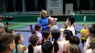 Елена Рыбакина перечислила 35 миллионов тенге будущим звездам тенниса в Казахстане