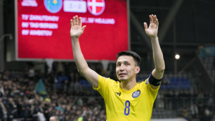 Гол капитана сборной Казахстана в ворота Дании признан лучшим по версии УЕФА