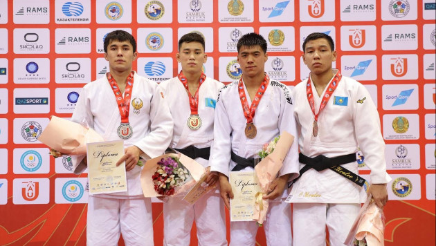 Казахстан занял первое место в общем медальном зачете Кубка Азии по дзюдо