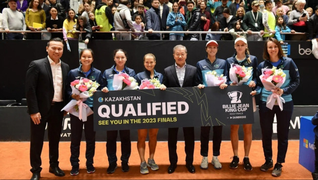 Топ-5 фактов о выходе женской сборной Казахстана на чемпионат мира по теннису