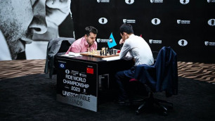 Как Непомнящий и Лижэнь сыграли в 9-й партии матча за мировую шахматную корону в Астане