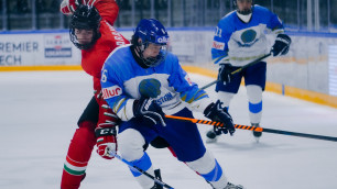 Сборная Казахстана стартовала с победы на юношеском ЧМ-2023 по хоккею