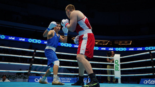 Видео полного боя Кункабаева с победой над олимпийским чемпионом на ЧМ-2023