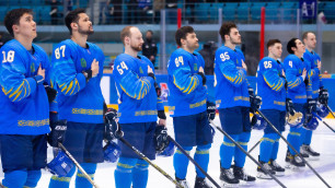 Прямая трансляция матча сборной Казахстана по хоккею против Беларуси