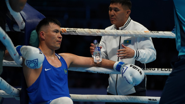 Камшыбек Кункабаев вышел в четвертьфинал ЧМ-2023 по боксу