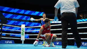 IBA отреагировала на нокдаун узбека от казахстанца на ЧМ-2023 по боксу