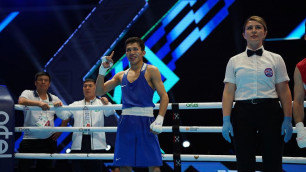 IBA отметила нокдаун от казахстанца на ЧМ-2023 по боксу