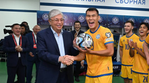 Токаев прокомментировал победу сборной Казахстана по футболу