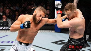 Уроженец Казахстана назвал главную ошибку в проигранном бою в UFC