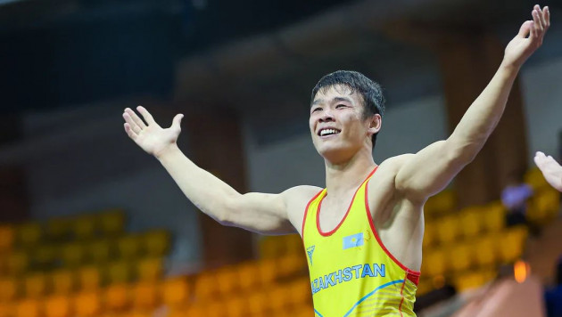 Казахстан выиграл медаль в греко-римской борьбе на Азиаде