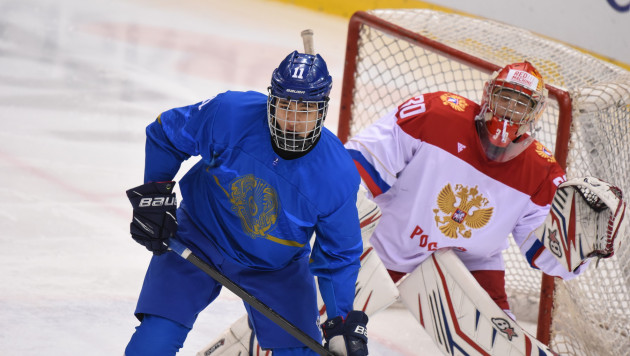 Казахстан обыграл Россию на международном турнире по хоккею