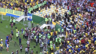 ФИФА открыла дисциплинарное дело о беспорядках на матче Бразилия - Аргентина