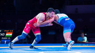 Казахстанский борец сотворил сенсацию и дошел до финала, но остался без золота