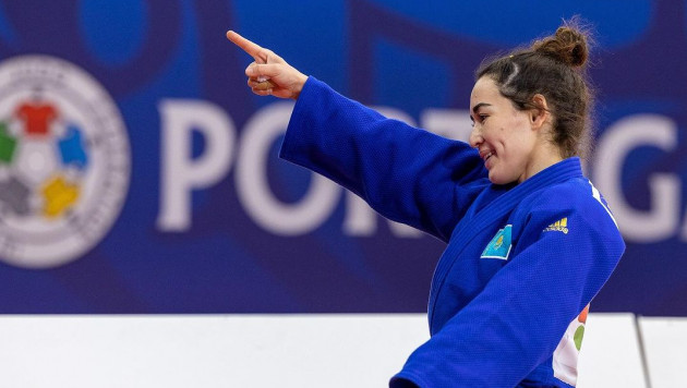 Казахстан выиграл медаль на Гран-при Португалии по дзюдо