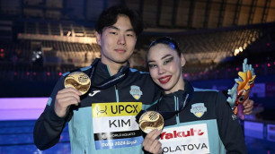 Казахстан выиграл историческое золото ЧМ по водным видам спорта