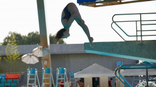 19-летняя казахстанка выиграла 4-ю медаль ЧА по водным видам спорта